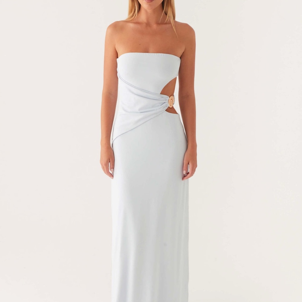 Peppermayo Anetta Maxi dress Pale Blue NWT